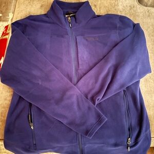 Marmot Rocklin Fleece Navy Blue Performance Jacket